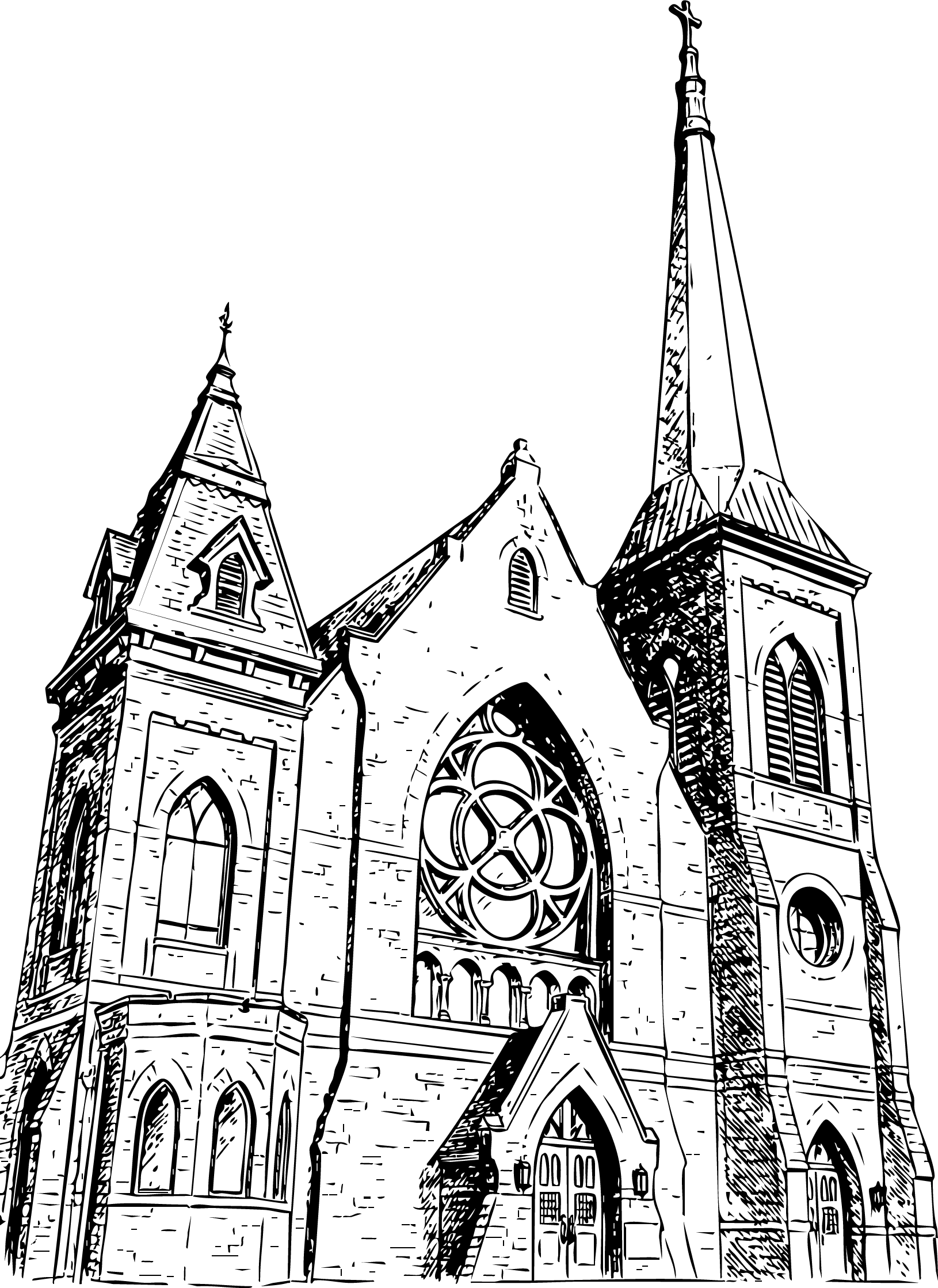 Illustration of the wedding venue